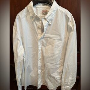 J. Crew ‘broken in’ Oxford, White, NWOT, size L, set of 2